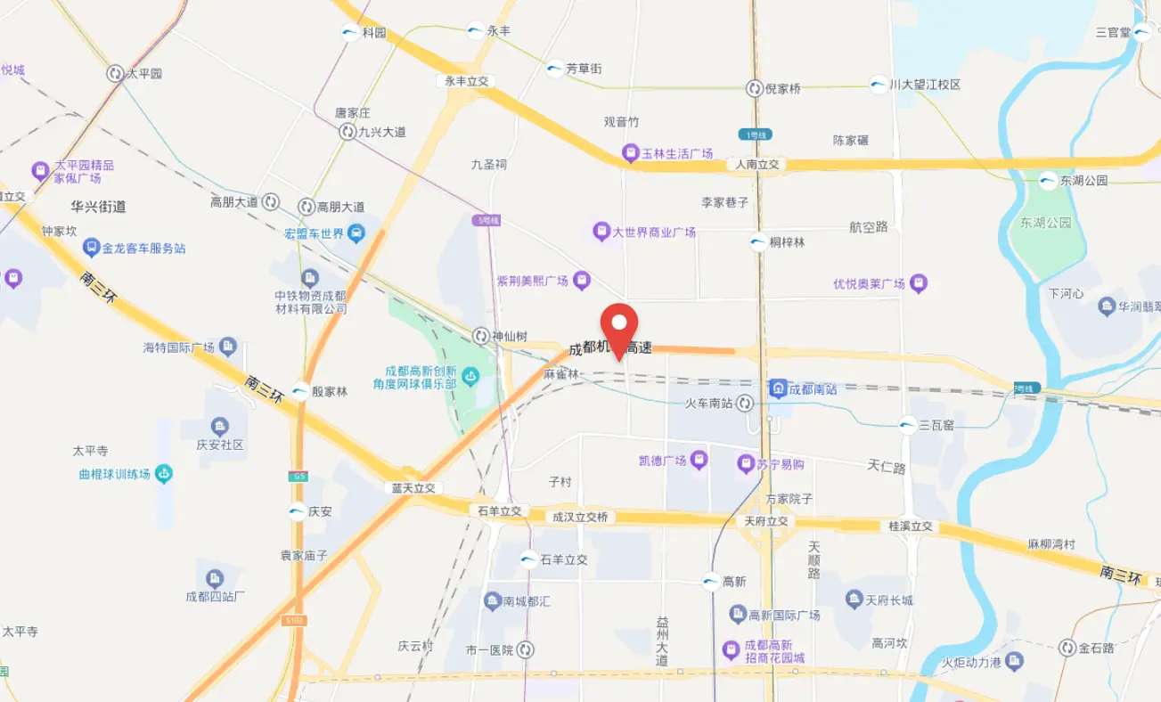 英联国际商务中心位置地图